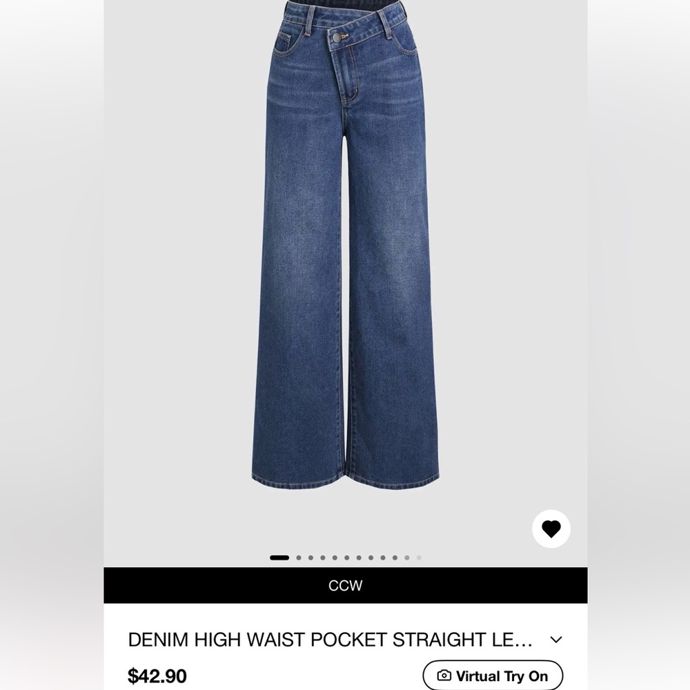 Cider Deep Blue Straight Jeans